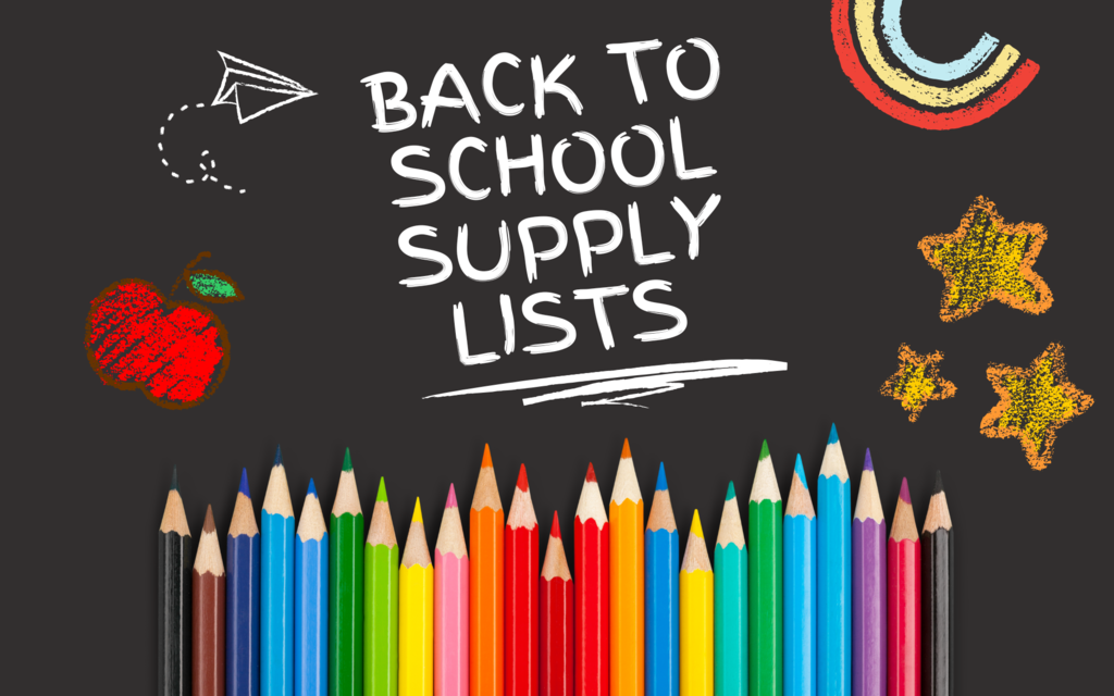 Back to School Supply List