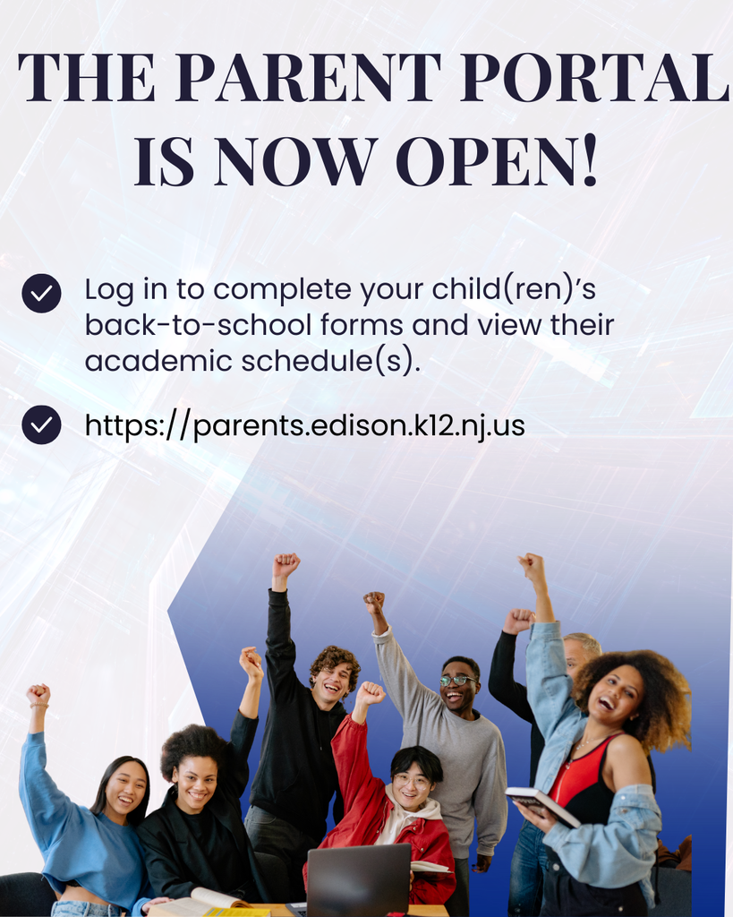 Parent Portal Now open