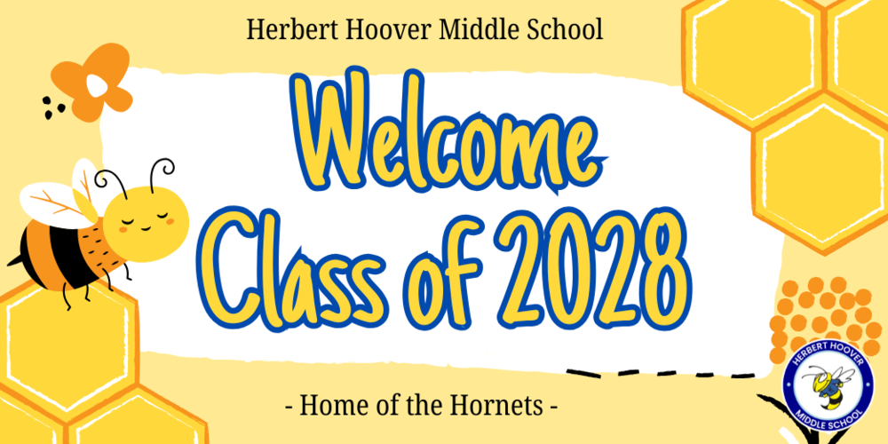 Welcome Class of 2028! 6th Grade Orientation will take place this Wednesday, August 27.