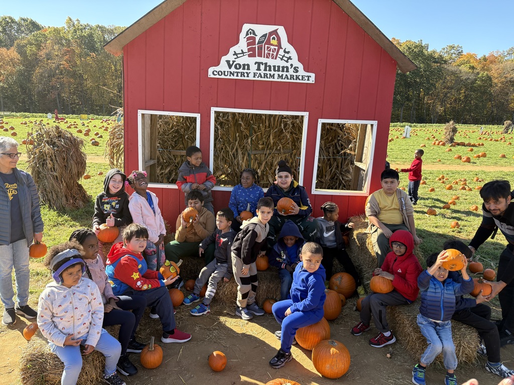 Students at the farm