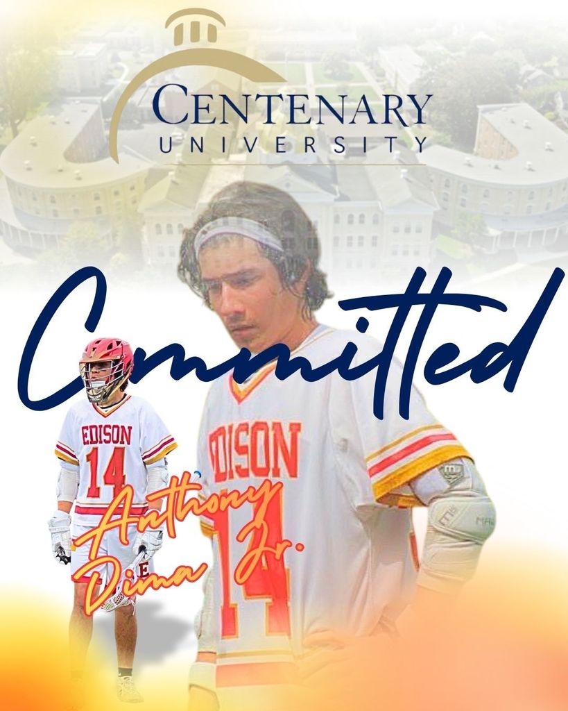 HEβS NEXT LEVEL! π₯π₯ Huge congratulations to Anthony Dima Jr. on his official commitment to continue his academic and athletic career at Centenary University! π The Cyclones just got a whole lot stronger with Anthony on the team! #CommitmentDaily #CentenaryUniversity #CycloneNation #LacrosseLife #CollegeBound #StudentAthlete