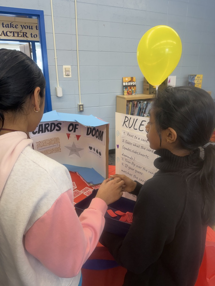 students playing the carnival games