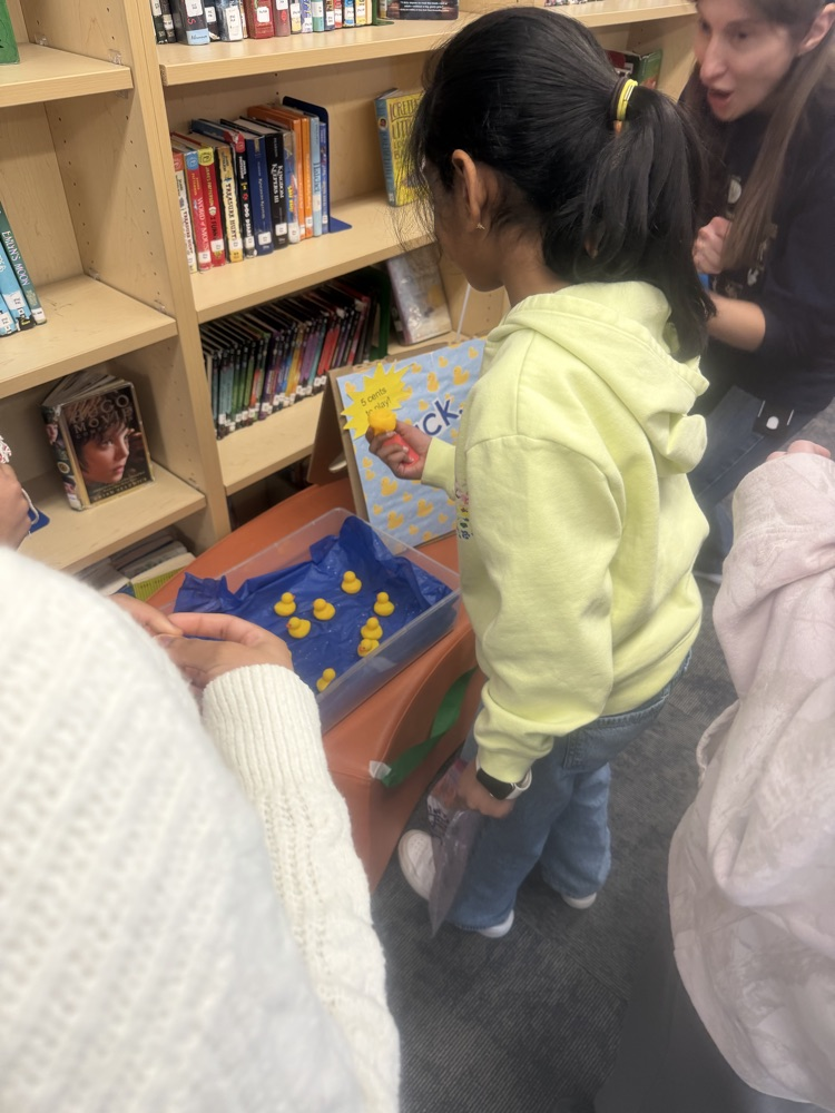 students playing the carnival games