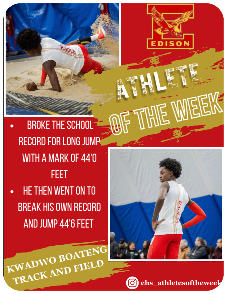 ππ Congrats to Kwadwo Boateng! ππ Kwadwo is our Week 3 Winter Athlete of the Week! #AthleteOfTheWeek #WinterSports #GOKwadwo