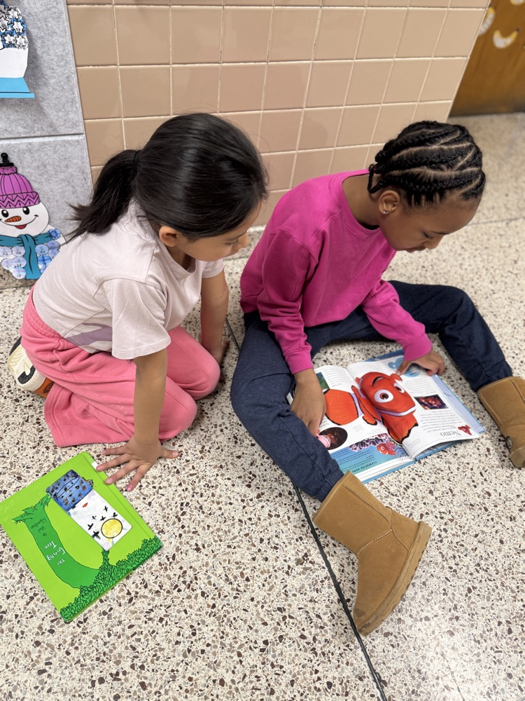 buddies reading together