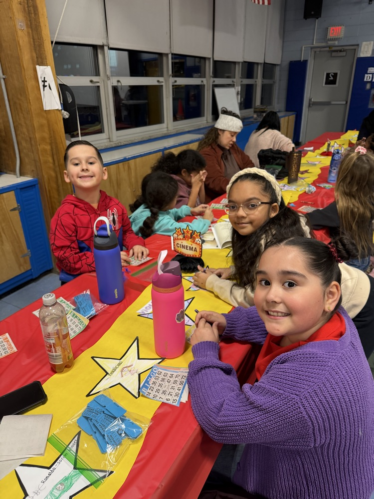 students are book bingo