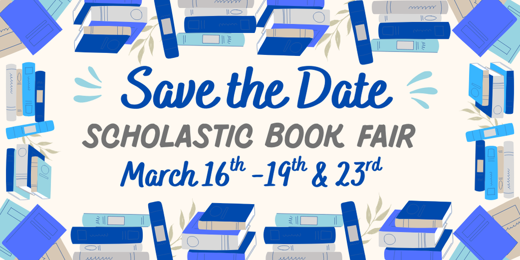 Spring Book Fair March 16-19 & 23rd