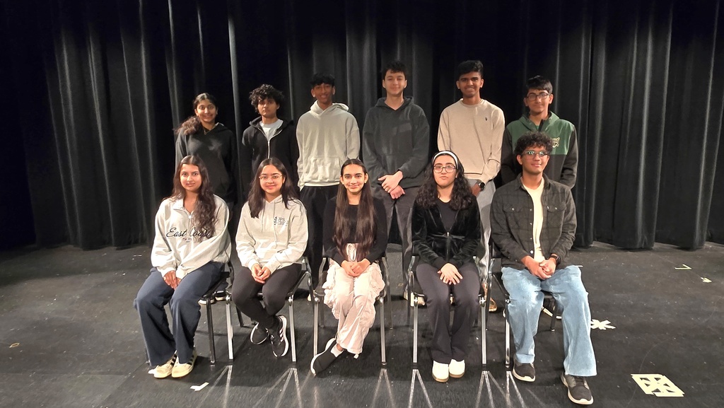 Top Row:  Chitra Dontineni, Pranav Bhalerao, Pranav Venmulapalli, Berkay Yilmaz, Abhinav Senthilkumar Bottom Row:  Jia Fletcher, Kriti Agrawal, Saura Nahar, Saniya Vaish, Im Lad Not Pictured: Aayushi Juthani, Dhruhi Patel, and Reeti Rout