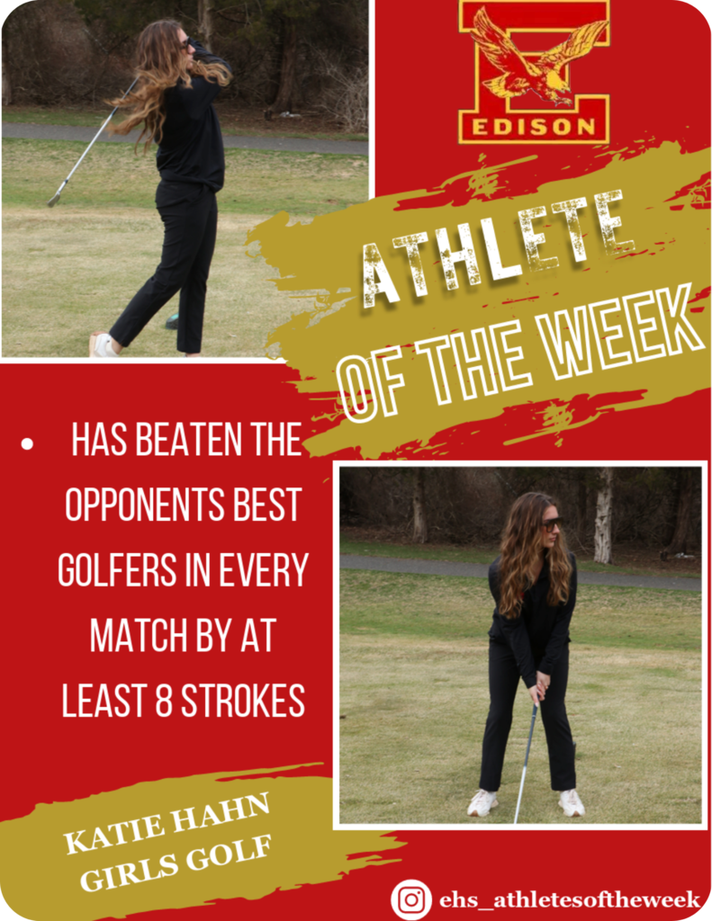 🎉🏆 Congrats to Katie Hahn! 🏆🎉 Katie is our Week 2 Spring Athlete of the Week! #AthleteOfTheWeek #SpringSports #GOKatie
