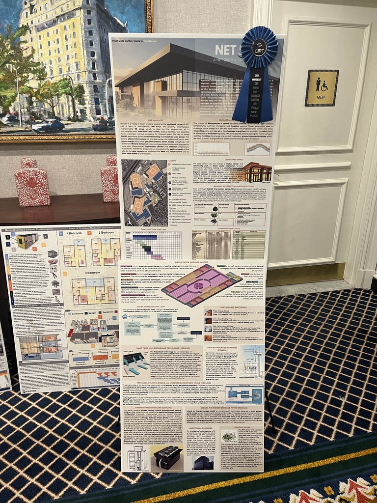Congratulations to our ACE Mentor Program team who participated in the Construction Industry Round Table National Design and Construction Competition this past Monday in Washington DC.  Congratulations to Ms May and the team for their 1st Place finish!  In addition, Sai Rishita Kona won the Mark A Casso Memorial Scholarship worth $10,000!