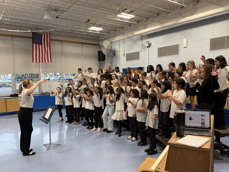 students performing songs 