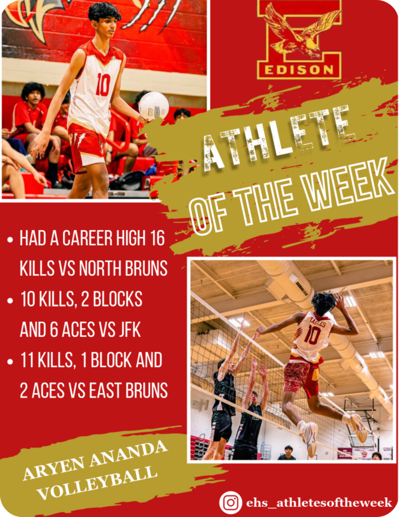 🎉🏆 Congrats to Aryen Ananda! 🏆🎉 Aryen is our Week 3 Spring Athlete of the Week! #AthleteOfTheWeek #SpringSports #GOAryen
