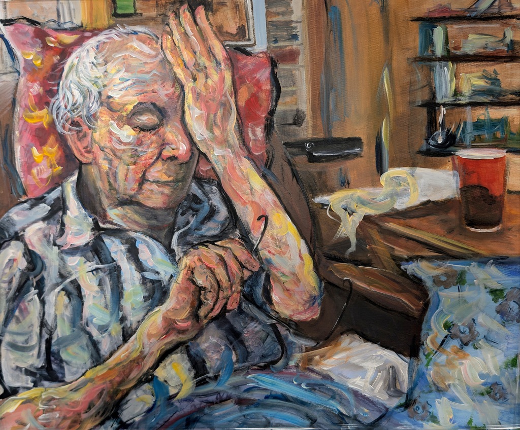1st Place: Siqi Ye "Tired Man"
