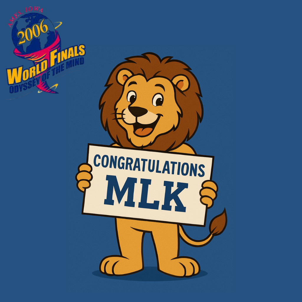 Congrats MLK OM