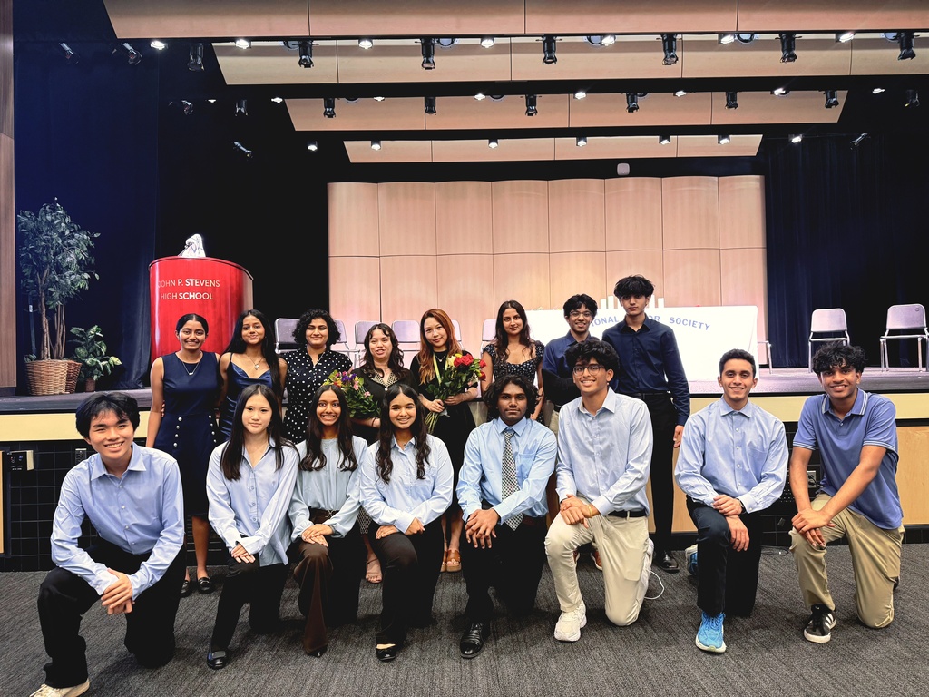 Students On Wednesday, June 10th, the John P. Stevens National Honor Society held our Induction Ceremony, where over 100 new inductees were welcomed.