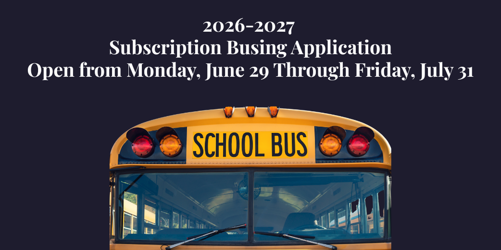 Subscription Bus Application Opens on Monday, June 29