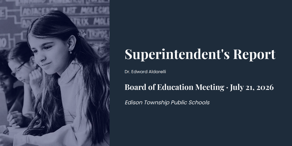 Superintendent's Report
