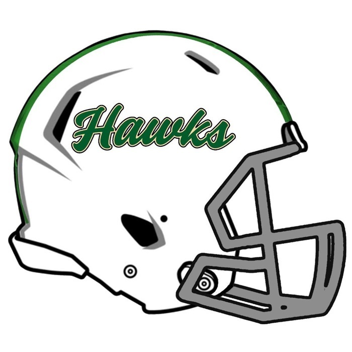 Hawks Football Helmet