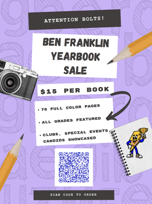 Benjamin  Franklin Yearbook Sale