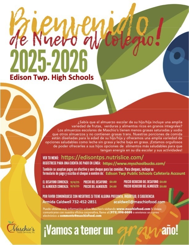 School Lunch Info Letter - Span