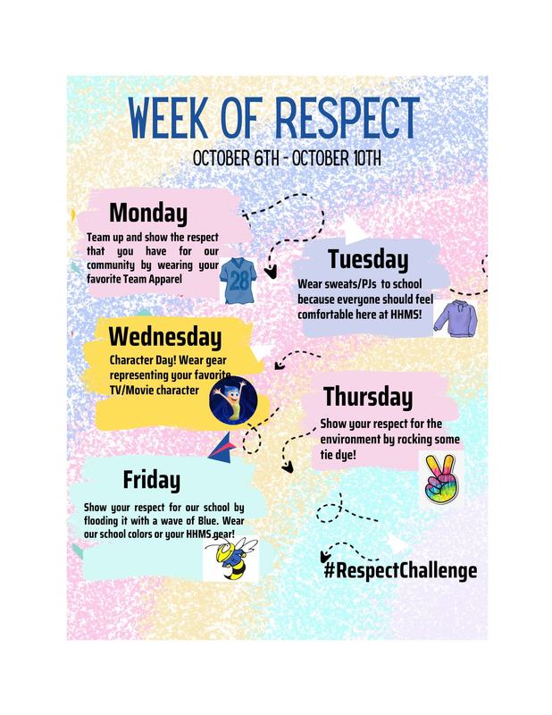 Week of respect spirit days