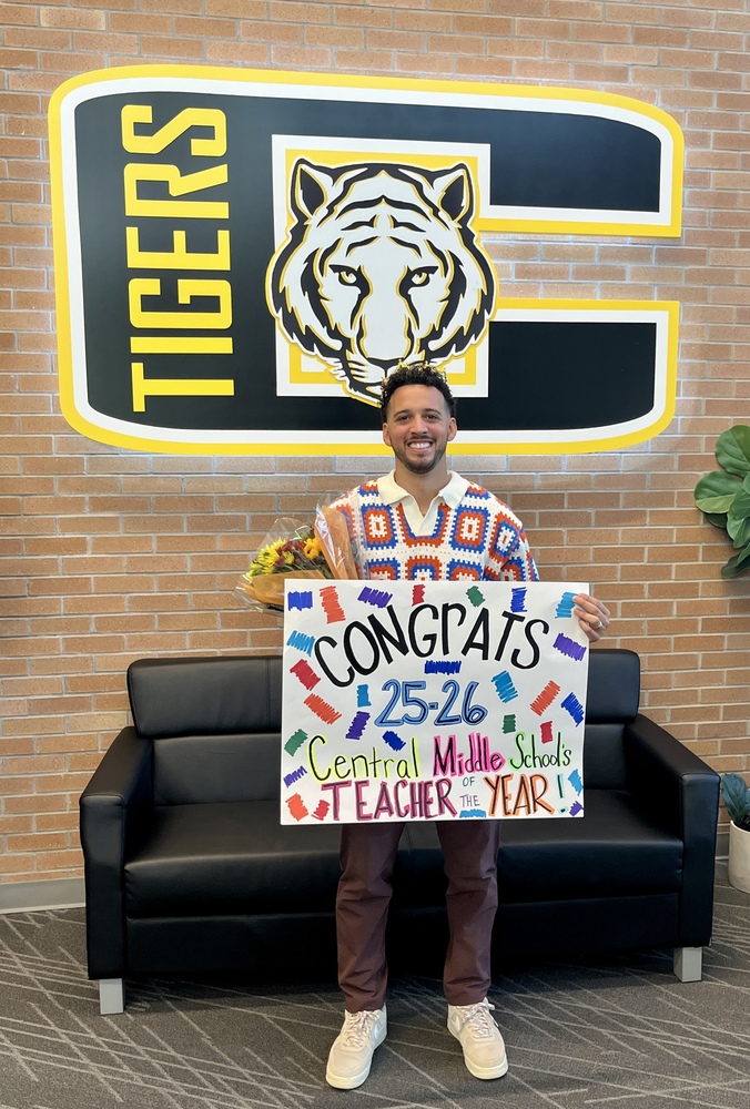 Jonathan Kerby Central Teacher of the Year 25-26