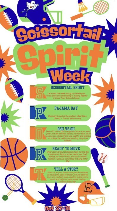 Scissortail Spirit Week