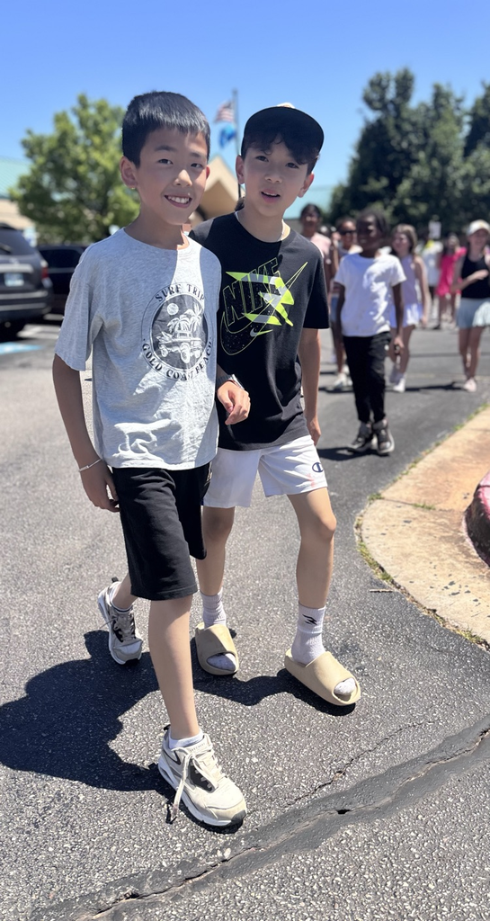 fifth grade graduates during clap out 