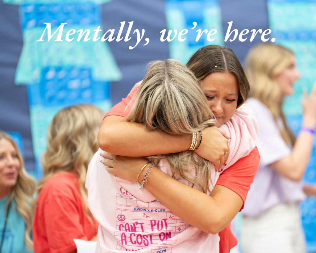 mentally, we're here