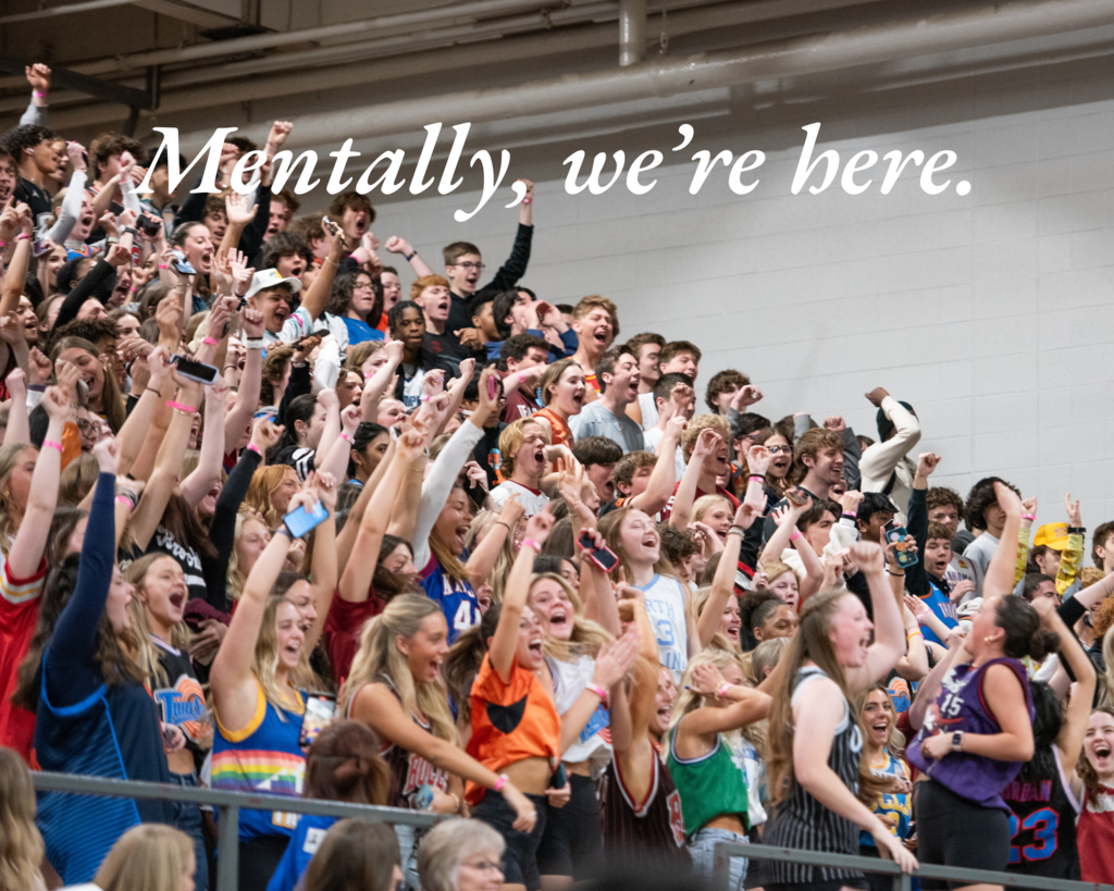 mentally, we're here