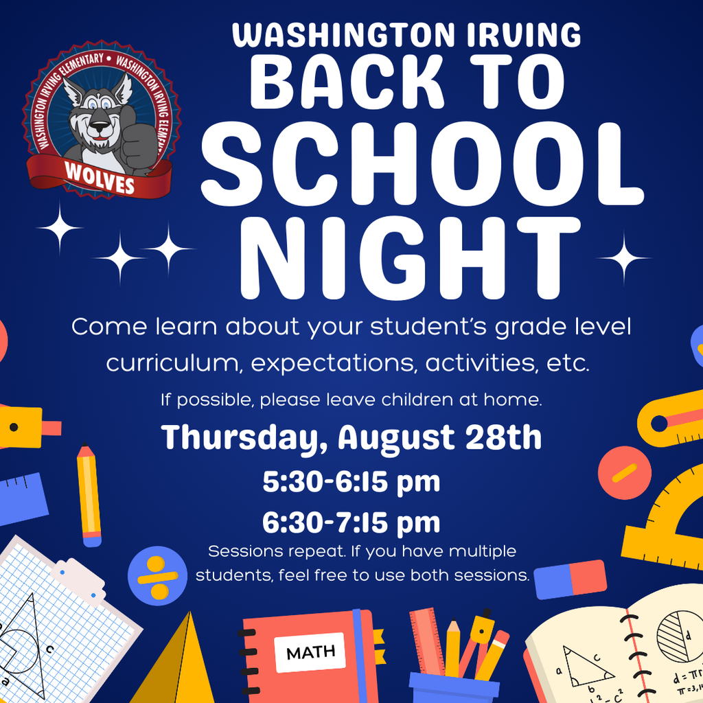 Back to School Night Thursday, August 28, 2025