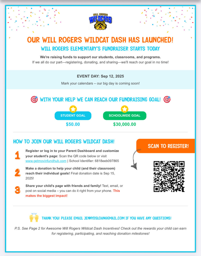 Wildcat Dash Fundraiser