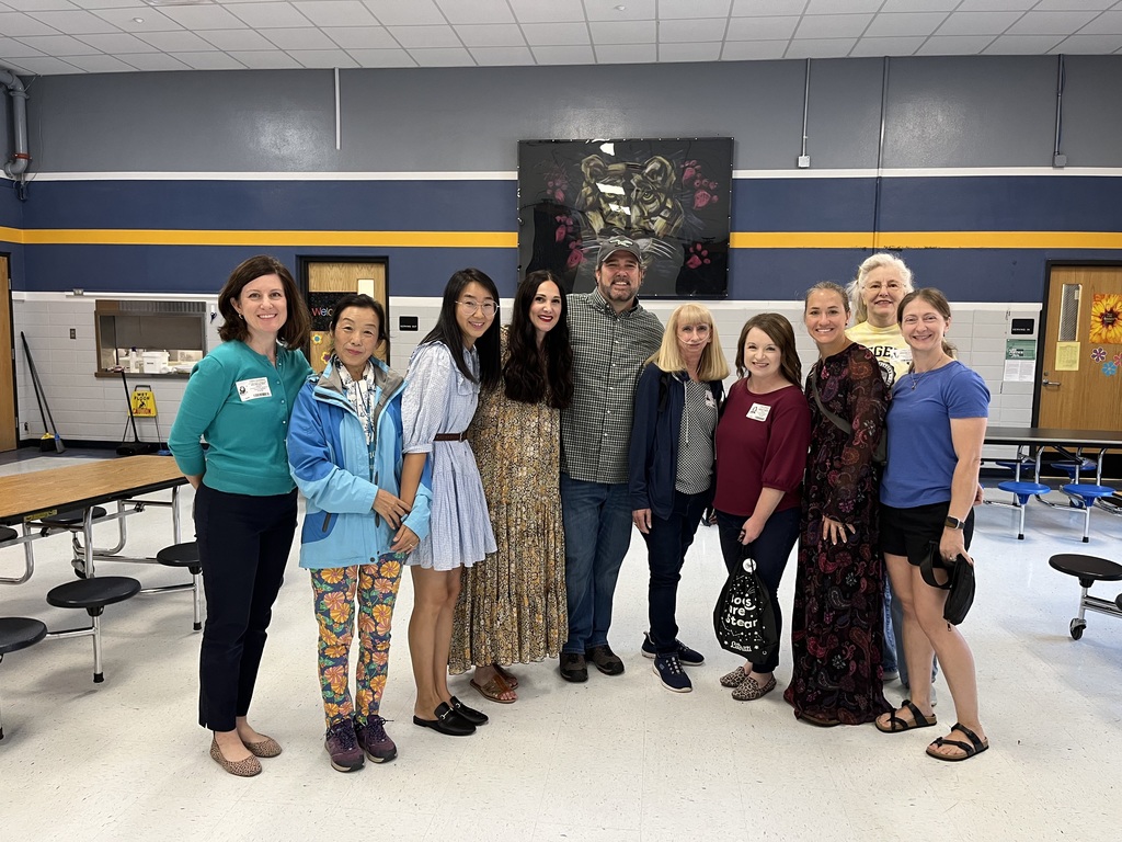 Super library volunteers who make the magic happen.
