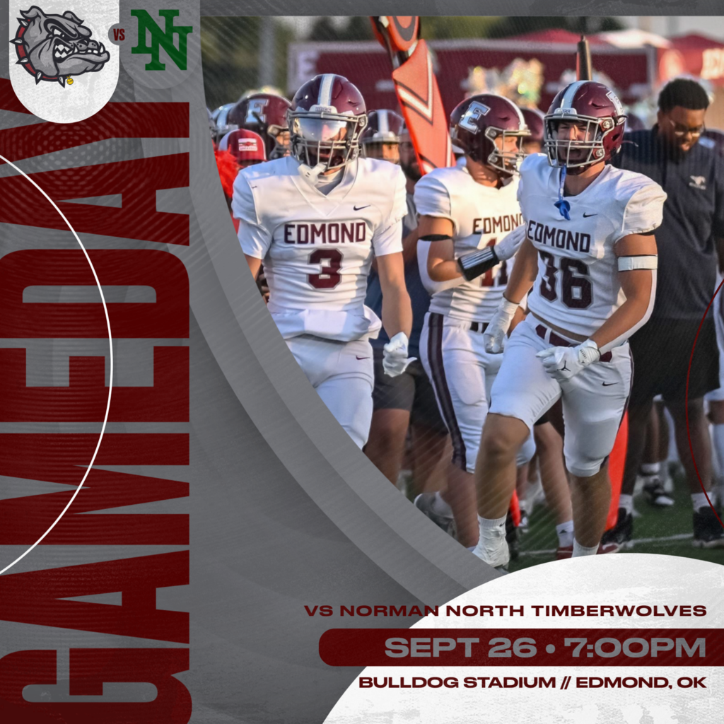 Football Game Sept. 26 @ 7pm v. Norman North