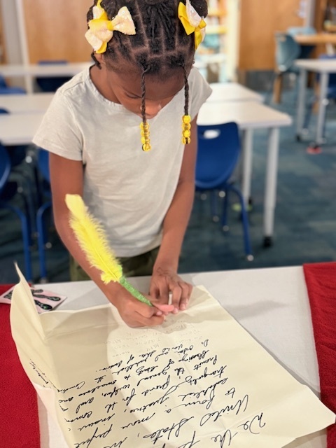 Students participating in Constitution Day learning activities