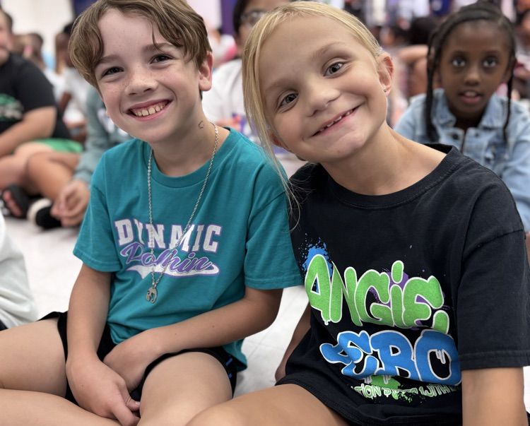 students in different Angie Debo shirts