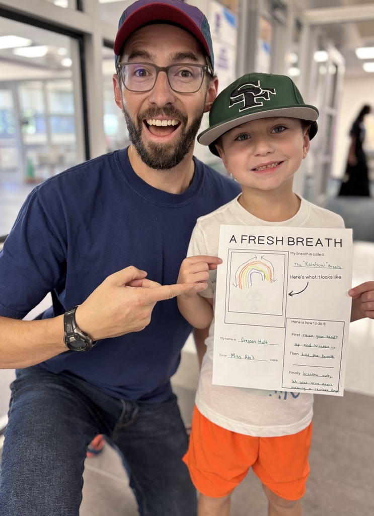 student who wrote a “fresh breath” breathing technique 