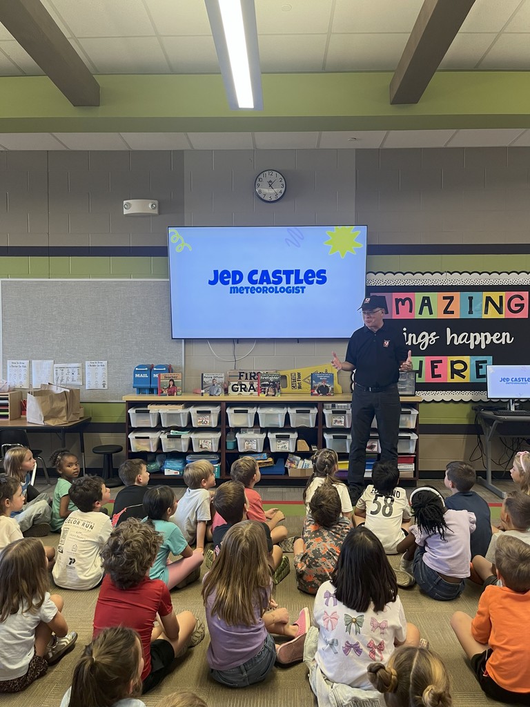 community helpers (meteorologist) and first graders