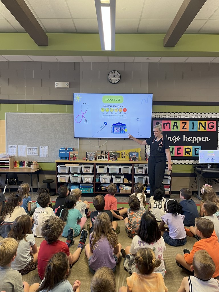 community helpers (nurse) and first graders
