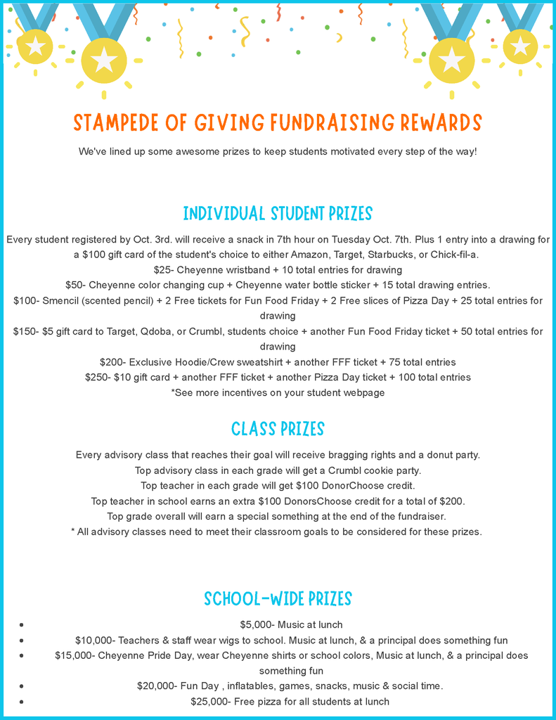Fundraising Awards