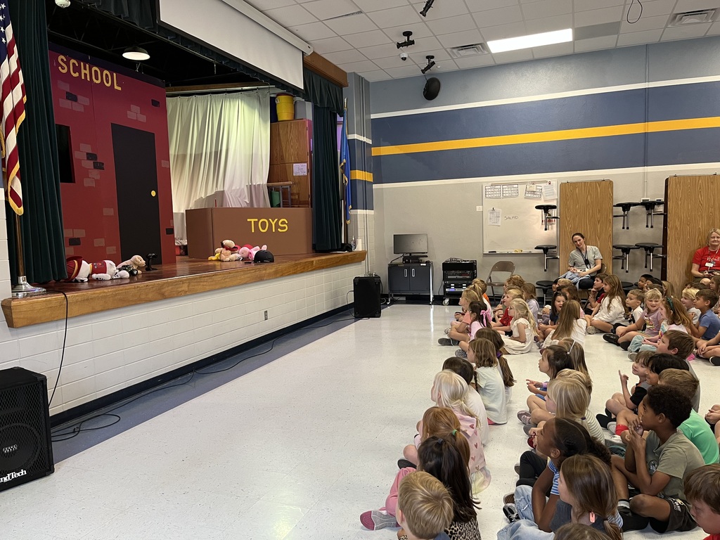The Edmond Fire Department puts on a skit about fire safety.