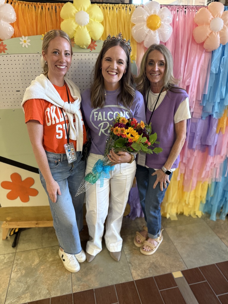 Mrs. George Teacher of the Year with Principals