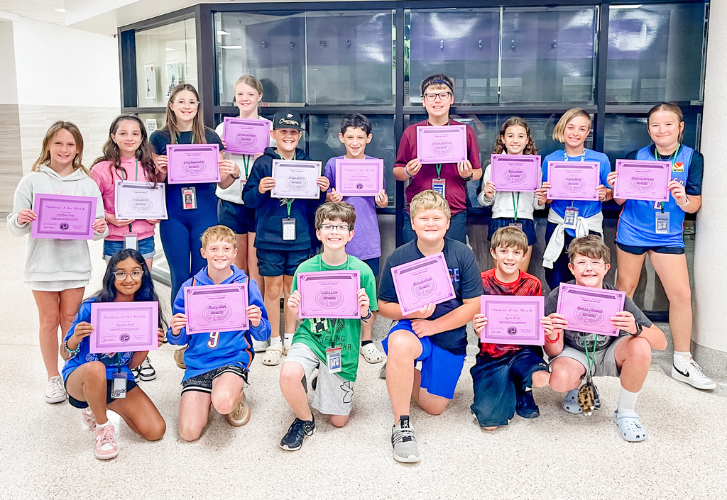 October Cougar Cafe recipients