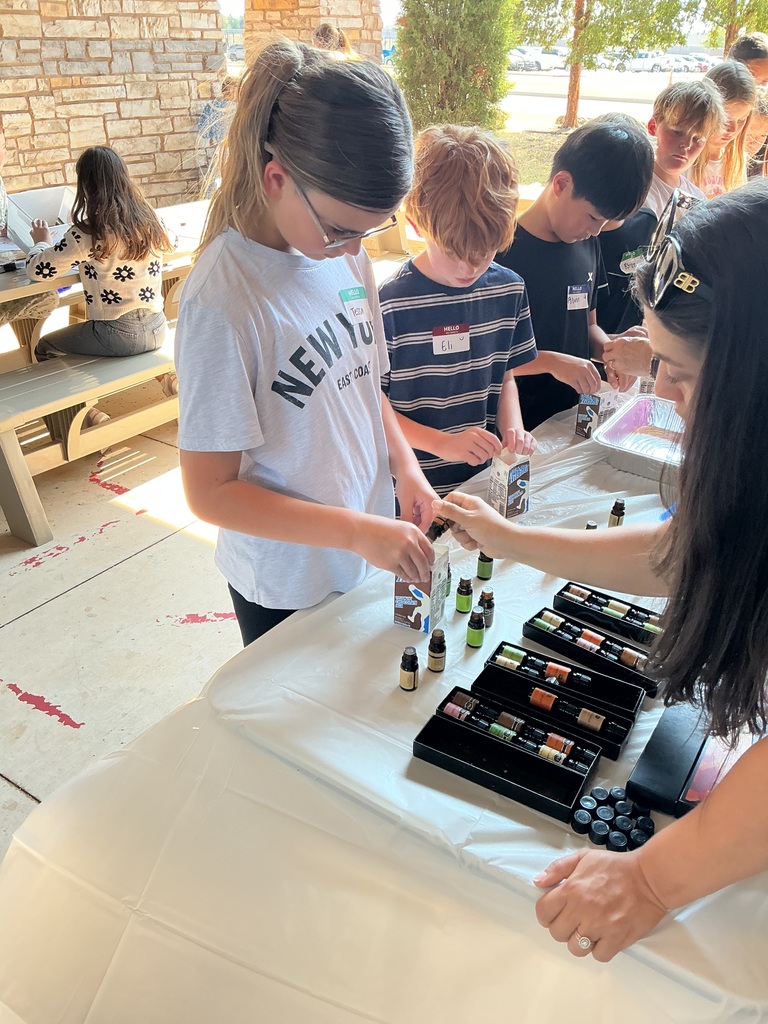 students making candles