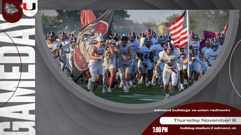 Bulldog Football game day Thursday November 6 vs. union st bulldog stadium 7pm kickoff