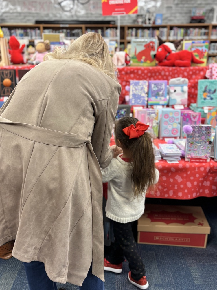 student and grandparent shopping 