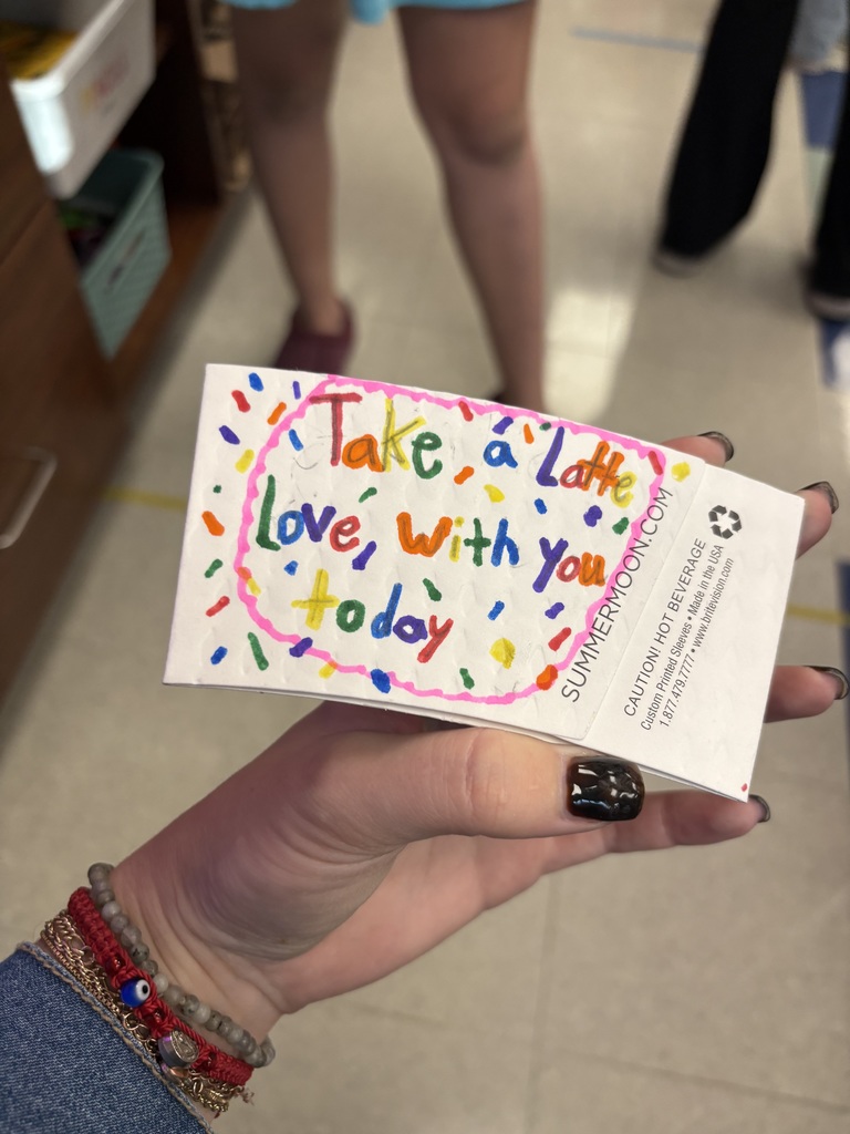 Colorful coffee sleeve