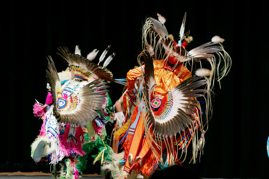 indian education showcase student dancing