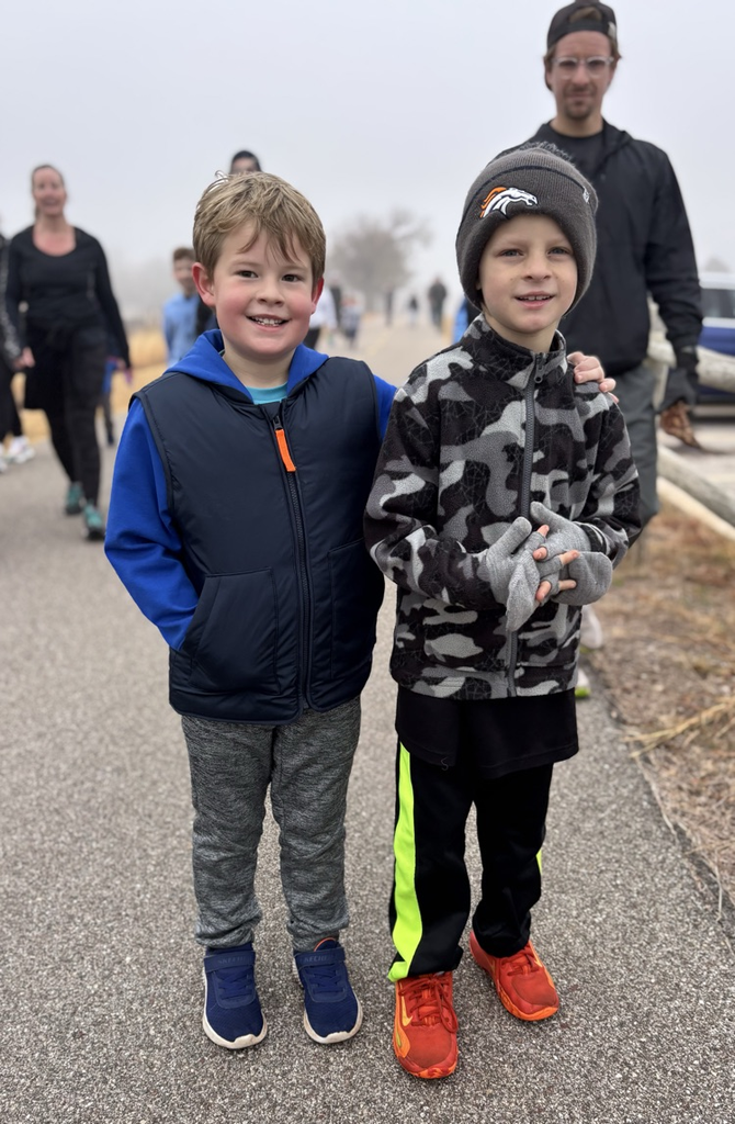 students at running club 