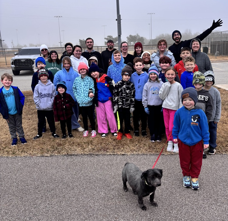 everyone at running club 